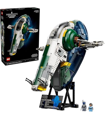 LEGO Star Wars Barcaça a Vela do Jabba; Conjunto de Exibição 75397